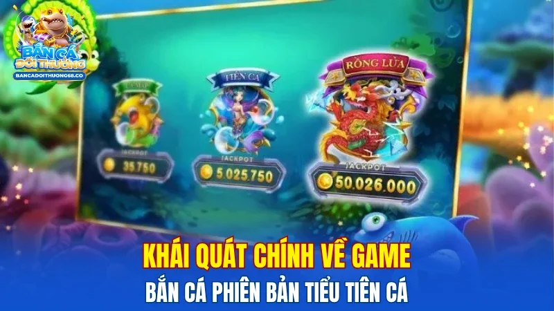 Khái quát chính về game bắn cá phiên bản tiểu tiên cá